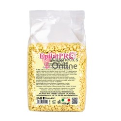 Ceara epilat traditionala elastica film cu ciocolata alba, Epilat Pro, 1 kg, art 1724